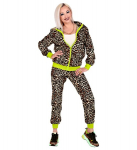 &bdquo;80-ųjų leopardo kostiumas&ldquo; (striukė, kelnės)
