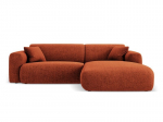 L formos mink&scaron;tas kampas Micadoni Home Nolio, Terracotta
