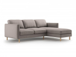 L formos mink&scaron;tas kampas Micadoni Home Eden, Warm grey