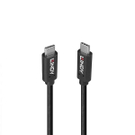 Lindy USB 3.2 Type C kabelis 36977 1.5m, 20Gbps, 100W PD, GRS, USB 3.2 Type A Male, USB 3.2 Type C Male