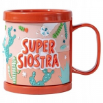3d "super Sesė" puodelis vaikams