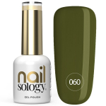 Gelinis nagų lakas Clavier Nailsology 060 I Olive You, ilgai i&scaron;liekantis hibridinis, alyvuogių žalios spalvos, lengvai tepamas
