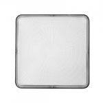 LED stogelio &scaron;viestuvas, 315x315x100 mm, ruda, lauko ap&scaron;vietimas