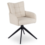 Kėdė Mebel Elite JULY kreminė