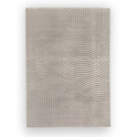 3D geometrinis modernus kilimas Leo&Alex kilimai Anett 200 x 290 cm pilkas
