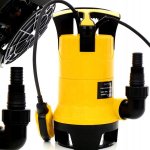 &Scaron;varaus ir ne&scaron;varaus vandens siurblys 1650 W, 1 colio, automatinis jungiklis, 16000 l/h