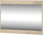 Sieninis veidrodis Meblocross Maximus MXS-15 smėlio ąžuolo MDF rėmas 80x60