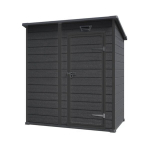 Sodo namelis Keter Essential 6x4, tamsiai pilkas/juodas, 184x112 cm