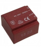 Užpildytas transformatorius 2va 230v/12v Pcb montavimui