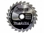 Makita pjūklų diskas 165x20 Z24 medienai
