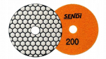Deimantinis poliravimo padas Sendi Fi 100, gr. 200