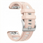 &bdquo;BestAccessories" silikoninis laikrodžio dirželis G. Fenix 5s 6s 7s 8 43mm Instinct 2s E 40 Epix 2 Pro 42mm, smėlio spalvos