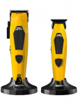 JRL Diamante 2025C Yellow Komplektas: skustuvas + trimmeris + 2 įkrovimo stotelės