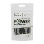 Kabelis Samsung 2x 3A 1,8 m ilgis, juodas