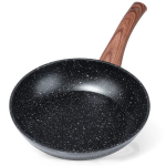 Keptuvė granitinė BLACK&WOOD 20 cm juoda Orion