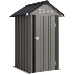 Sodo namelis 1,17 m&sup2; &scaron;viesiai pilkos spalvos 22 x 121 x 192 cm