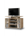 TV staliukas Forte RTV Rack RAT338-D30, rudos spalvos