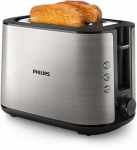 Toasteris - PHILIPS - HD2650/90 - Metalų kolekcija - 2 angos - 950W - Nerūdijantis plienas