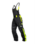 Darbo puskombinezonis Neon, juodas
