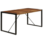 Stalas, 160x80x75cm, Ruda