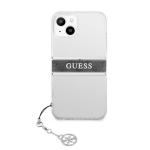 Guess telefono dėklas iPhone 13 Mini, skaidrus