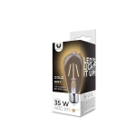LED kaitrinė lemputė E27 ST64 4W 230V 2200K 400lm COG auksas
