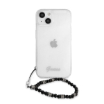 Guess telefono dėklas iPhone 13 Mini, skaidrus