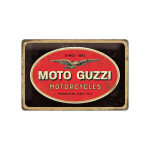 Metalinė plok&scaron;tė 20 x 30 cm, Moto Guzzi logotipas