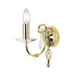 Sieninis &scaron;viestuvas Elstead Lighting Aegean AG1-POL-BRASS