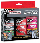 Grandinės priežiūros rinkinys Finish Line Value Pack Dry 3 vnt. x 120ml
