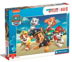 Dėlionė Clementoni Paw Patrol(&Scaron;unyčiai Patruliai), 60 d.