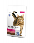 Perfect Fit Adult 1+ maistas katėms su jautiena, 7 kg