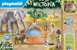 71294 PLAYMOBIL&reg; Wiltopia, Dramblys prie vandens duobės