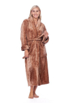 Chalatas moterims Elite Bamboo, rudas