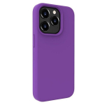 Evelatus Premium Magsafe Soft Touch silikoninis dėklas skirtas Apple iPhone 15 Pro Tamsiai violetinė