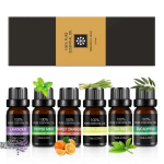 Eterinių aliejų rinkinys Bohomi Home Spa 100% Pure, 6x10 ml