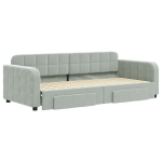 Sofa-lova vidaXL, 90x200 cm, pilka