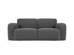 Dvivietė Sofa Windsor & Co Lola, 170x95x72 cm, tamsiai pilka
