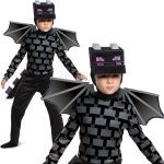 Karnavalinis kostiumas Minecraft Halloween Ender, 4-6 metų