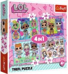 Dėlionė 4in1 L.O.L. Surprise Trefl, 207 d.