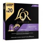 L'or Profondo Espresso Lungo kavos kapsulės, 20 vnt., 104 g