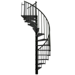 Spiraliniai laiptai Minka BERLIN &Oslash;140 cm, Juoda