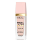 Makiažo pagrindas Eveline Cosmetics Wonder Match Lumi SPF20, Nr.25 Warm Nude, 30 ml