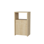 Naktinis staliukas Asir, 36x25,3x61,4 cm, rudas