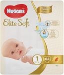 Sauskelnės Huggies Elite Soft Extra Care, 3-5 kg, 84 vnt
