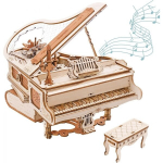 Muzikinis 3D medinis konstruktorius Magic Piano, 223 d.