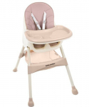 Maitinimo kėdutė Lootlyfe 3in1, pink