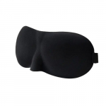 3D miego kaukė unisex, juoda