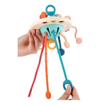 Interaktyvus UFO Montessori sensorinis žaislas kūdikiams