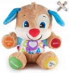 Pliu&scaron;inis žaislas Fisher-Price ir pliu&scaron;inė pagalvė Katė, 50 cm